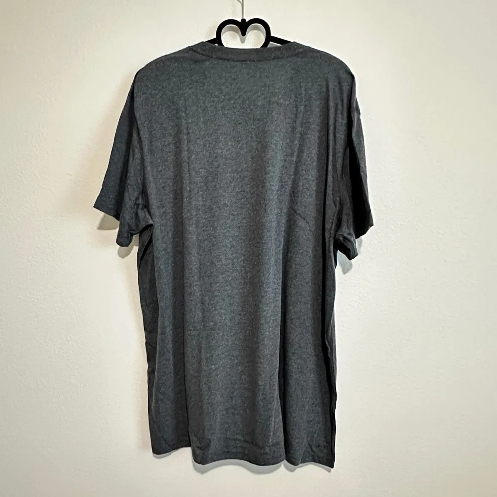 Adidas Blue / Gray Ultimate 2.0 Crew Neck Short Sleeve Tee Size XXL